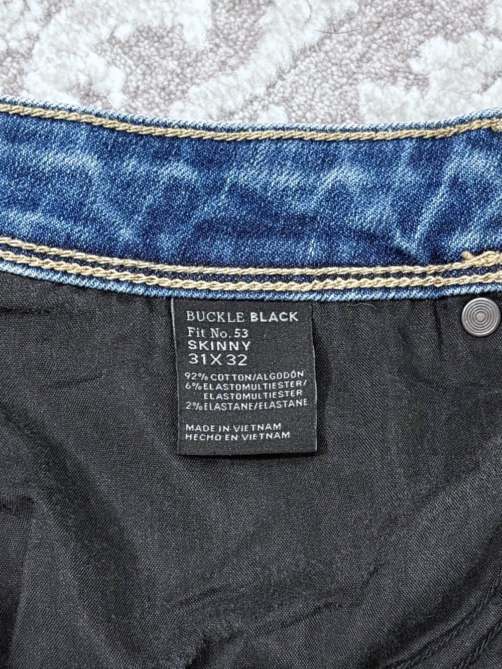 Buckle Black Women’s No. 53 Skinny Candiani Denim - Picture 6 of 10
